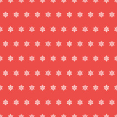 Snowflake vector pattern