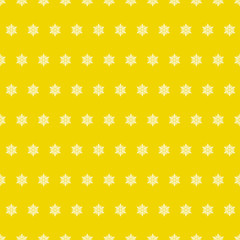 Snowflake vector pattern