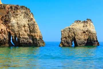 Fototapeta premium Algarve beach Dos Tres Irmaos (Portugal)