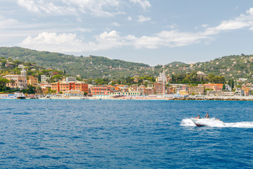 Saint Margherita Ligure. City Beach.