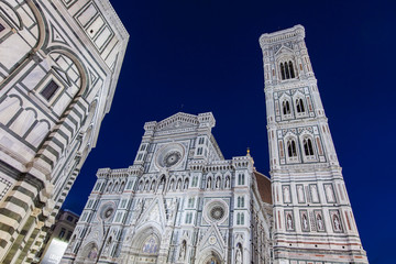 Fototapeta premium Santa Maria del Fiore church in Florence, Italy