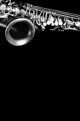 Fototapeta premium Saxophone closeup sax alto