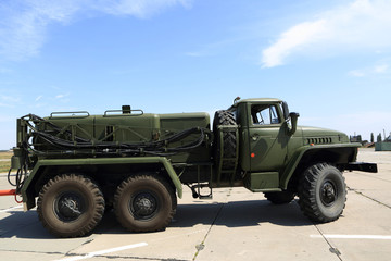 Fototapeta premium Military truck