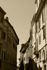 Fototapeta premium Rome,Italy,houses.