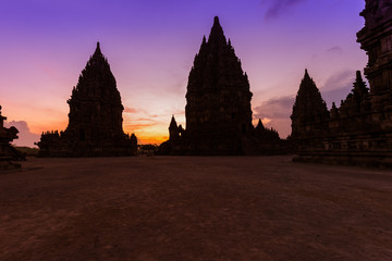 Prambanan temple near Yogyakarta on Java island - Indonesia