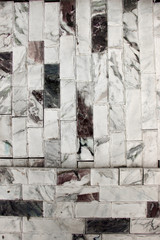 marble texture facing brick colored the samples