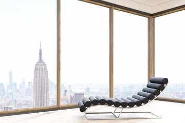 Massage chair in New York flat