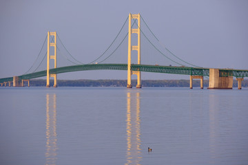 Mackinac suspension bridge