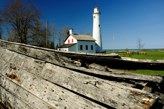 Sturgeon Point Lighthouse, built in 1869
