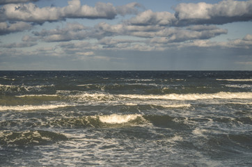 Landschaft, Wasser und Wellen, Meerblick