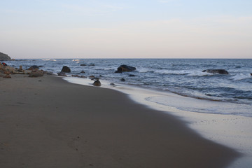 Fototapeta premium Lonely Beach at Dusk
