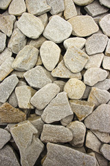 small colorful pebble for landscape design, background