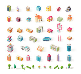 Big set vector isometrics building
