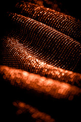 Draped Lurex Fabric