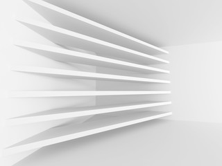 Abstract Architecture Minimalistic White Background