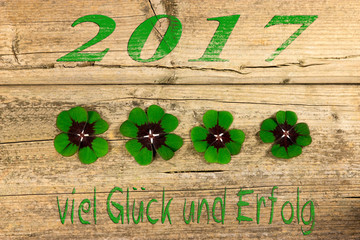Viel Glück und Erfolg