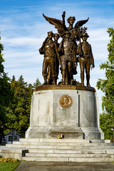 Obraz premium Washington State Capitol Winged Victory Memorial Monument - Honoring World War One Soldiers 