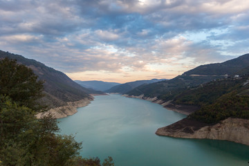 Obraz premium Shahid Rajaee Dam, Mazandaran, Iran