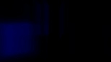 Abstract cool toned light burst flashes with matte.