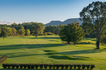 Overlooking a Golf Course