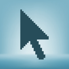 Fototapeta premium Vector arrow cursor icon