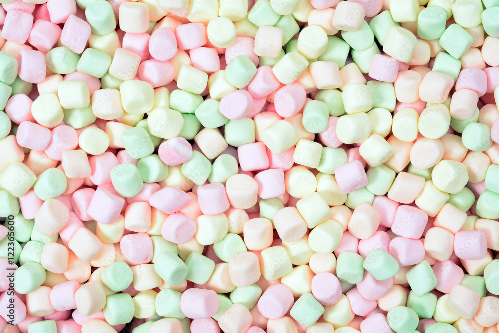 Poster mini marshmallows