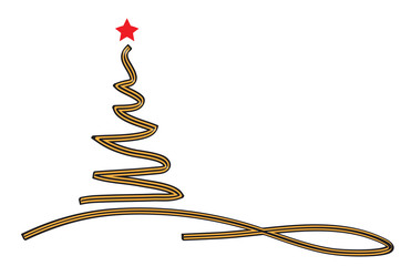 Christmas tree. Russia - 122365897