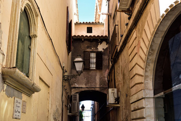 alte gasse in palma de mallorca