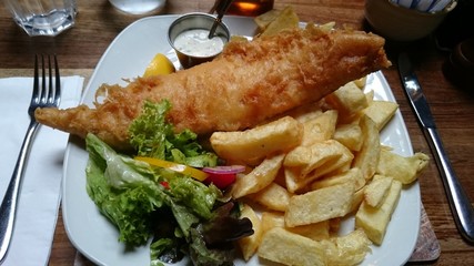 Cod and chips