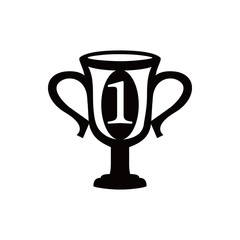 Fototapeta na wymiar champions cup icon stock vector illustration flat design