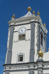 Cathedral outdoors view on sunny day from Rivas, Nicaragua