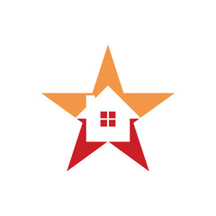 Star House Realty Property Logo Symbol