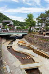 有馬温泉 太閤橋と親水公園 