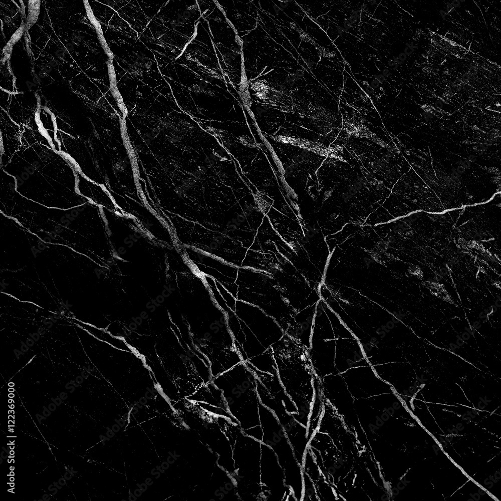 Poster black and white marble texture for pattern and background
