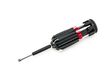 screwdriver on white background