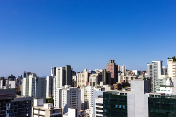 Fototapeta na wymiar A view of Belo Horizonte, Minas Gerais, Brazil. September 2016