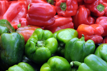 Fototapeta na wymiar bell peppers