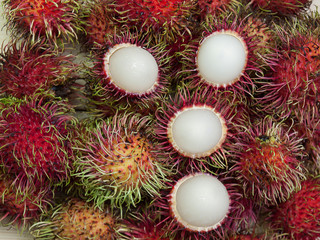 rambutan sweet delicious  Thai fruit