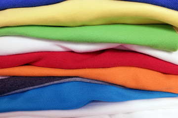 stack of cloth