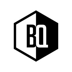 INITIAL hexsagonal HALF LOGO