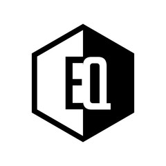 INITIAL hexsagonal HALF LOGO