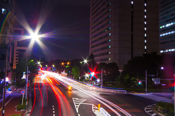 Fototapeta na wymiar Tokyo City lights