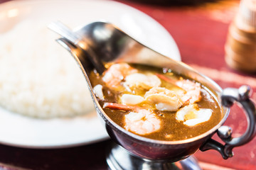 シーフードカレー