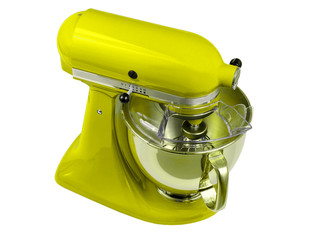 robot de cuisine jaune