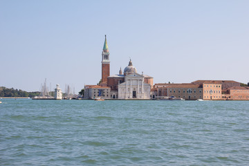Fototapeta premium View To Chiesa Di San Giorgio Maggiore In Venice Italy