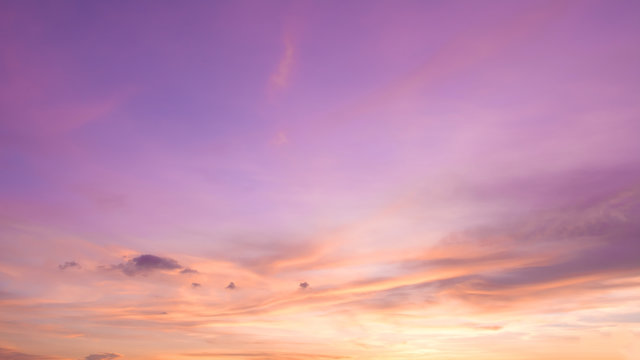 Fototapeta The color and beauty of the sky at sunset