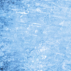Grunge blue background with space for text