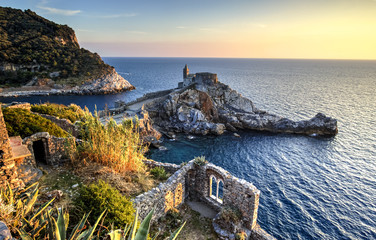 Portovenere coastline, Italy