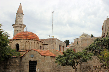 Fototapeta na wymiar Moschee in Rhodos
