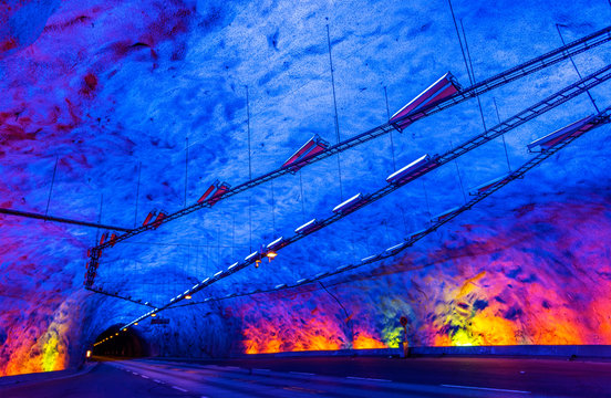 Laerdalstunnelen, longest road tunnel in the world - Norway
